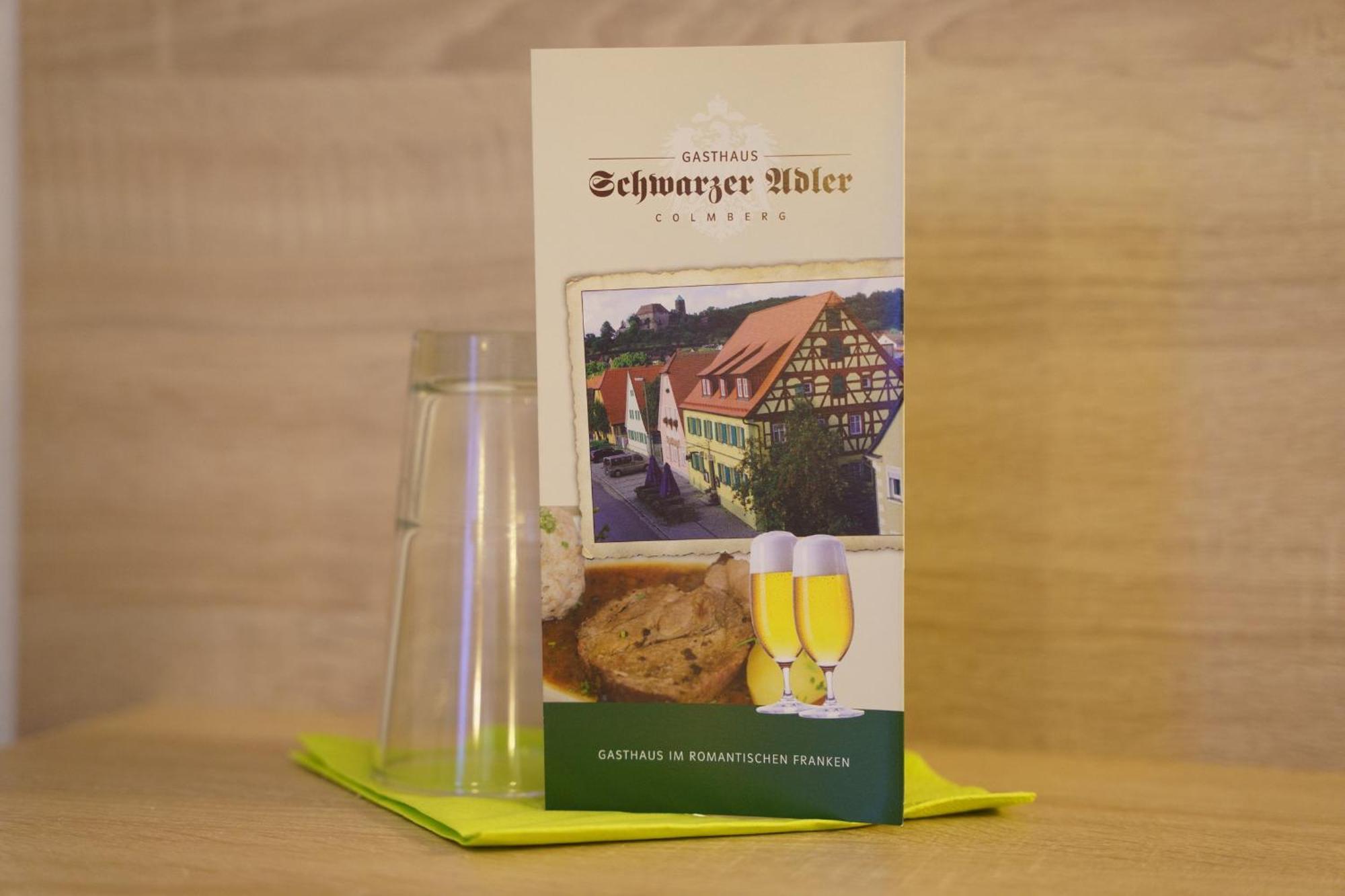 Gasthaus Schwarzer Adler Colmberg Екстериор снимка